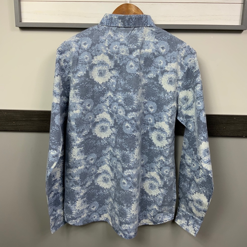 VERDO Long Sleeve casual button down floral print - Picture 2 of 15